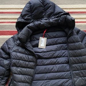 New Downcoat by Duvetica. M/46. Retail $1290